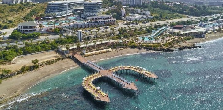 Ideālas brīvdienas 5-zvaigžņu viesnīcā VIKINGEN INFINITY RESORT SPA Alanijā! 5