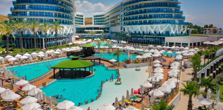Ideālas brīvdienas 5-zvaigžņu viesnīcā VIKINGEN INFINITY RESORT SPA Alanijā! 3