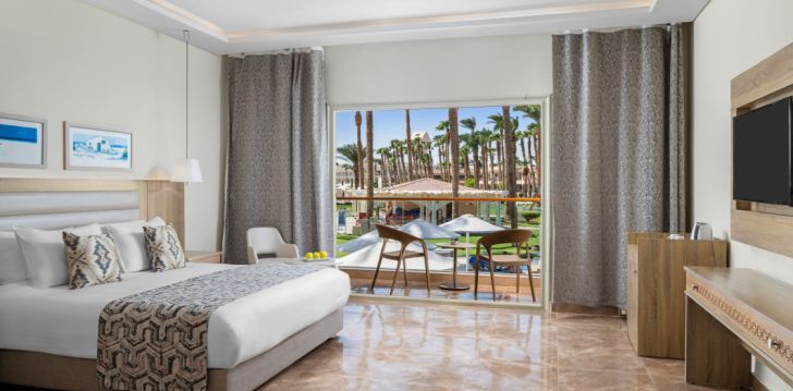 Izbaudiet karsto Ēģiptes sauli 5-zvaigžņu viesnīcā BEACH ALBATROS RESORT, Hurgadā! 16