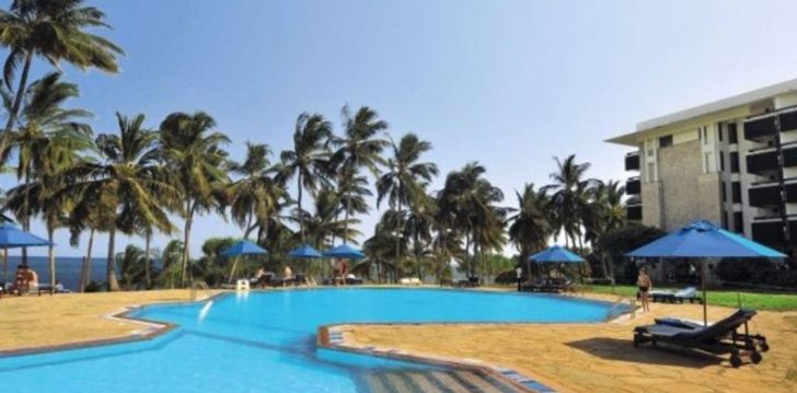 Atpūta tieši okeāna krastā, 4-zvaigžņu viesnīcā MOMBASA CONTINENTAL RESORT! 4