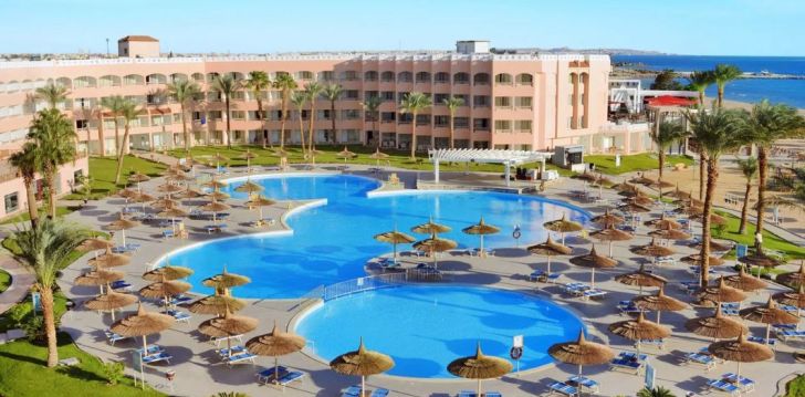 Izbaudiet karsto Ēģiptes sauli 5-zvaigžņu viesnīcā BEACH ALBATROS RESORT, Hurgadā! 50