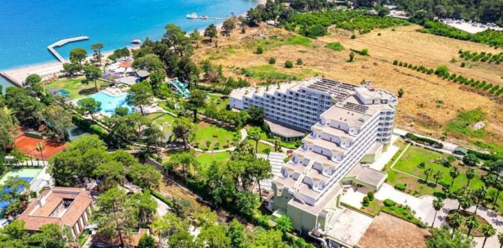 Luksusa atpūta pie pašas jūras 5* MA BICHE KEMER viesnīcā! 5