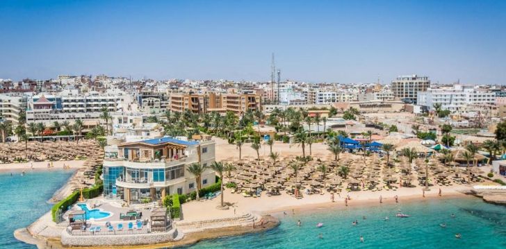 Saulainas brīvdienas Hurgadā jūras krastā 4* SEA GULL BEACH RESORT! 1