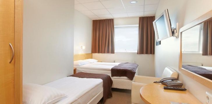 Palieciet izdevīgā viesnīcā ar augstiem standartiem, 2* CABIN Reikjavīkā, Islandē! 5