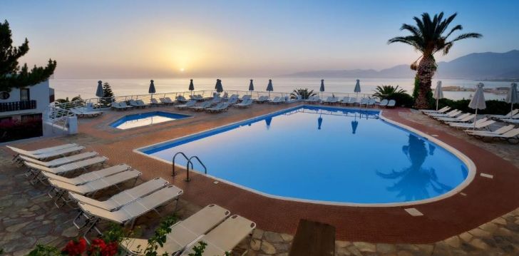 Atpūta ar skatu uz jūru 4* HERSONISSOS VILLAGE HOTEL & BUNGALOWS viesnīcā Grieķijā! 10