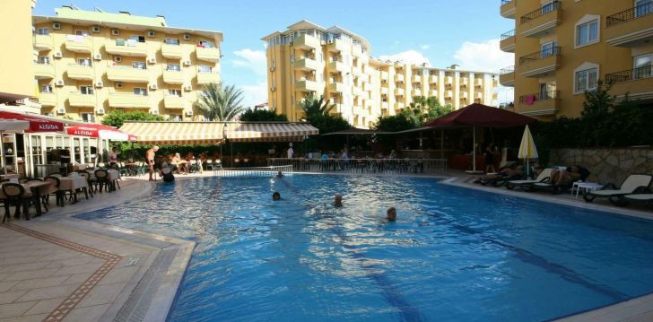 Baudiet sauli un jūru Turcijā 4* KLEOPATRA ROYAL PALM HOTEL viesnīcā! 10