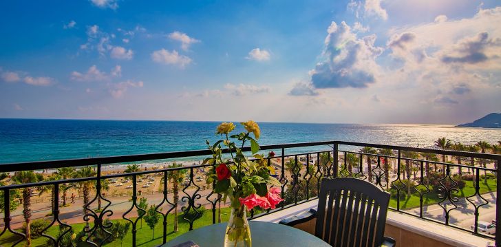 Baudiet sauli un jūru Turcijā 4* KLEOPATRA ROYAL PALM HOTEL viesnīcā! 8