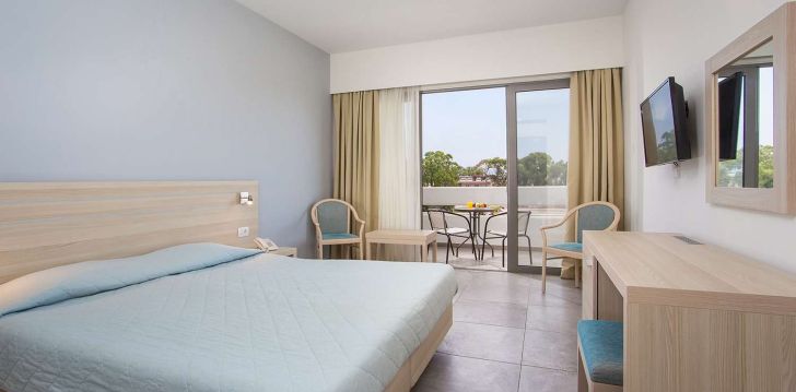 Lieliska atpūta 4* NIRIIDES BEACH HOTEL Rodā, Grieķijā! 22