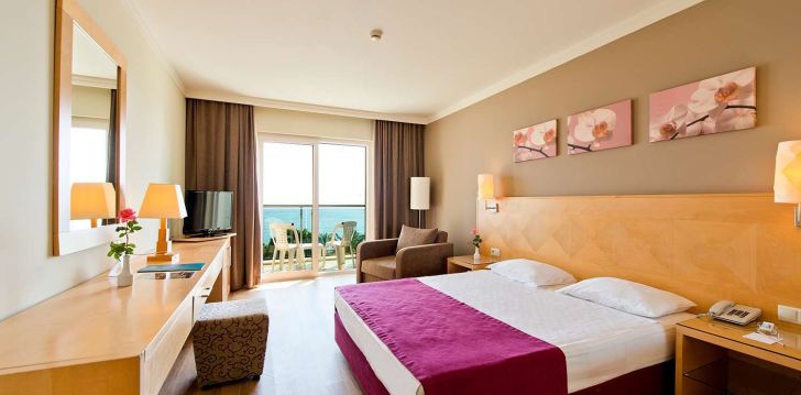 Mierīga un zaļa atpūta 5* SEALIFE BUKET BEACH HOTEL Alanjā, Turcijā 9