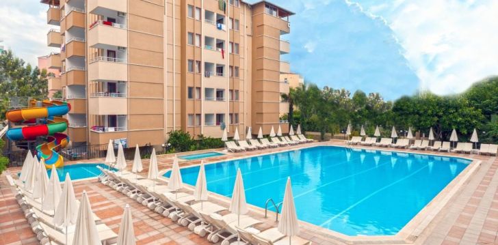 Ģimenes atpūta Turcijā, 4-zvaigžņu viesnīcā SARITAS HOTEL 1