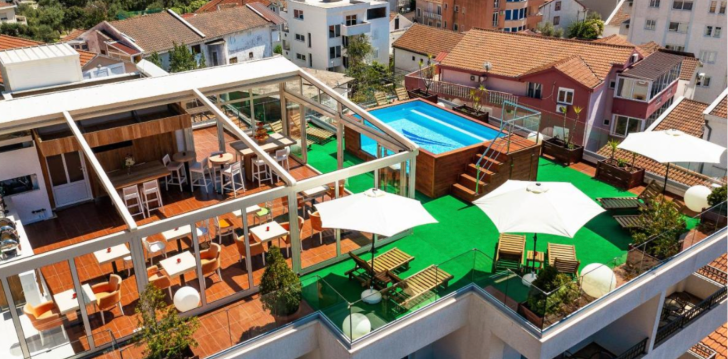 Ērts atvaļinājums 3* SKYPRIME apartamentos Budvā! 7
