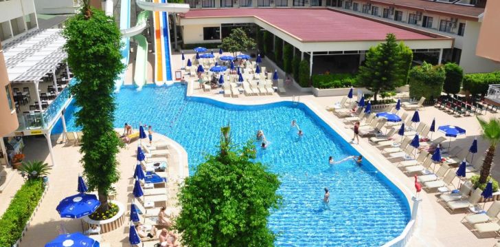Laiska atpūta 4* SIDE YESILOZ HOTEL Sidē, Turcijā! 1