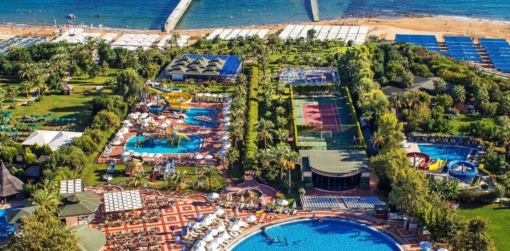 Ceļojums ar ģimeni 5* viesnīcā HOTEL TURAN PRINCE jūras krastā 1