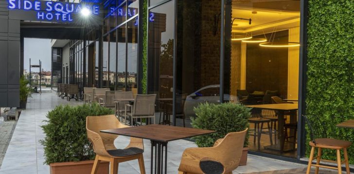 Laiska atpūta pieaugušajiem 4* SIDE SQUARE HOTEL Turcijā! 16