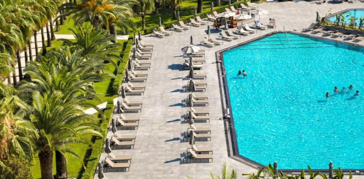 Dodieties atvaļinājumā 5* MIRAMARE BEACH kūrortviesnīcā Sidē, Turcijā! 3