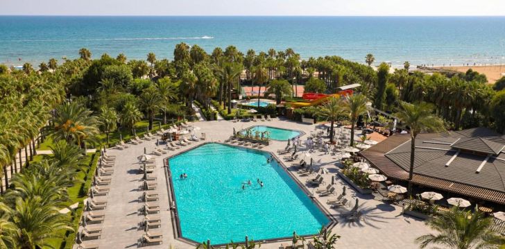 Dodieties atvaļinājumā 5* MIRAMARE BEACH kūrortviesnīcā Sidē, Turcijā! 13