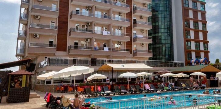 Ekonomiska atpūta 4* CLUB BAYAR BEACH Alanjā, Turcijā! 1