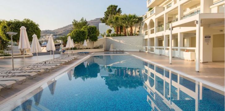Augstas klases atvaļinājums 4* LINDOS WHITE HOTEL AND SUITES Rodā! 1