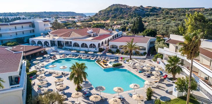 Lieliska atpūta 4* NIRIIDES BEACH HOTEL Rodā, Grieķijā! 32