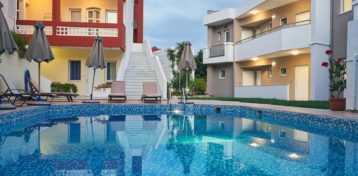 Izdevīga un mierīga atpūta 3* TROULIS APARTHOTEL Bali ciematā Krētā! 1