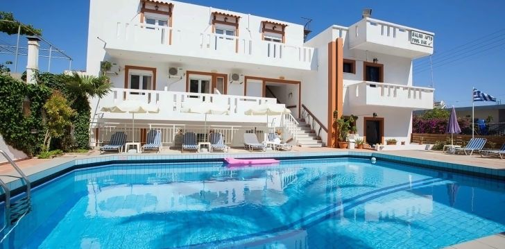 Kvalitatīva un mājīga atpūta 3* GALINI APARTMENTS Krētā! 1