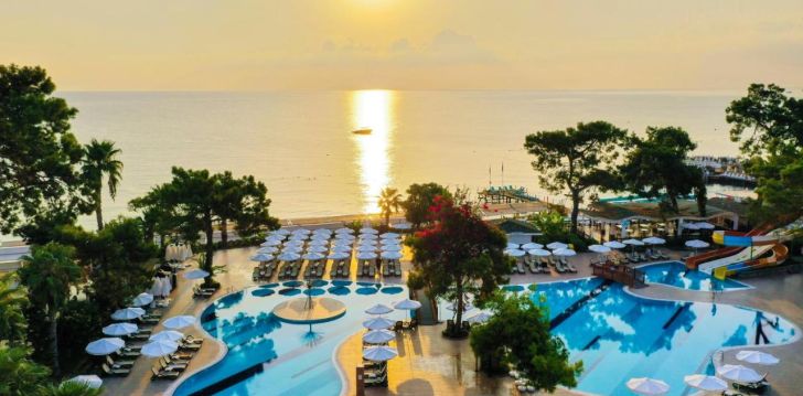 Augstas klases atpūta 5* CRYSTAL AURA BEACH RESORT & SPA Kemerā! 1