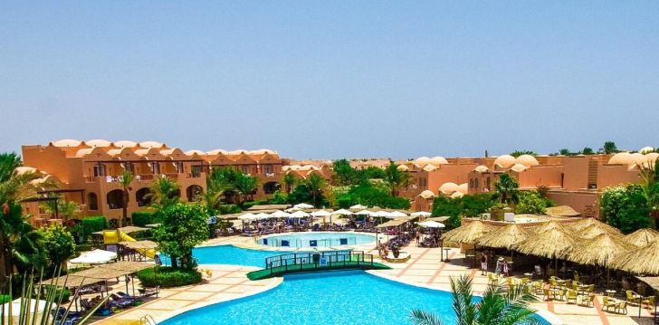 5* JAZ MAKADI OASIS RESORT - laiska atpūta Hurgadā, Ēģiptē! 5