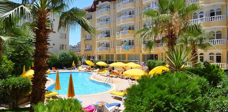 Ekonomiska atpūta pašā Alanjā netālu no jūras 4* ARTEMIS PRINCESS HOTEL! 1