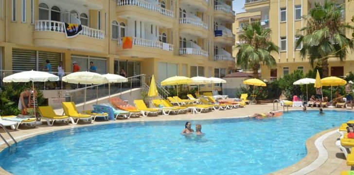 Ekonomiska atpūta pašā Alanjā netālu no jūras 4* ARTEMIS PRINCESS HOTEL! 3