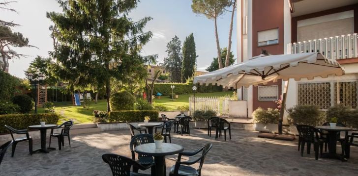 Klusa atpūta 4* MASSIMI CITY GARDEN HOTEL Romā, Itālijā! 18