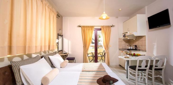 Izdevīga atpūta 3* BELLA ELENA APARTMENTS Malijā, Krētā! 21