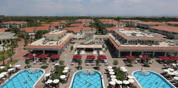 VIP atvaļinājums ar akvaparku 5* GURAL PREMIER BELEK Turcijā! 1