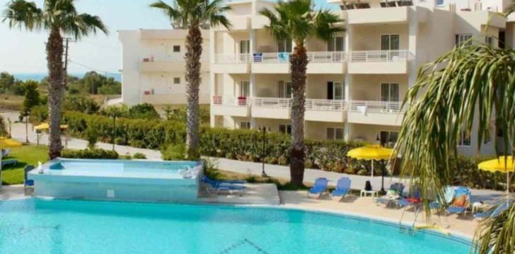 Laiska un ekonomiska atpūta 3* OLYMPIA SUN viesnīcā Rodas salā Grieķijā! 1