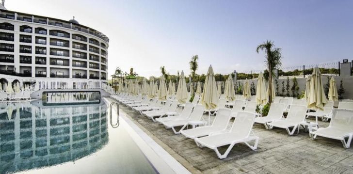 Augsta līmeņa atpūta jaunatklātajā 5* SIDE MOON PALACE Turcijā! 2