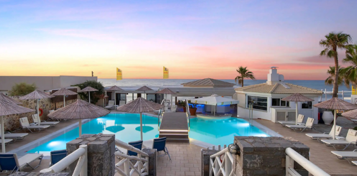 Laiska atpūta pie jūras 3* AEOLOS BEACH RESORT Krētā, Grieķijā! 1