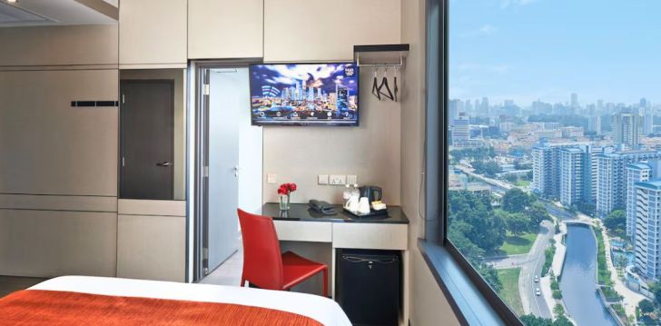 Mūsdienīga un komfortable atpūta 4* HOTEL BOSS viesnīcā Singapūrā! 4