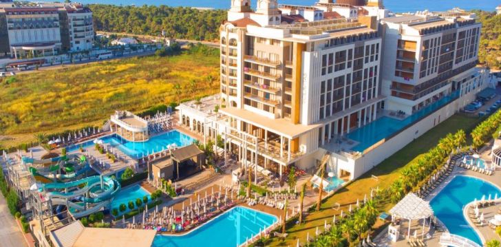 TOP atpūta 5* RIOLAVITAS BEACH & RESORT viesnīcā Sidē, Turcijā! 8
