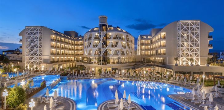 Saule un siltums 5* SEASHELL VEGA HOTEL Sidē, Turcijā! 3