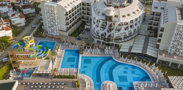 Saule un siltums 5* SEASHELL VEGA HOTEL Sidē, Turcijā! 1