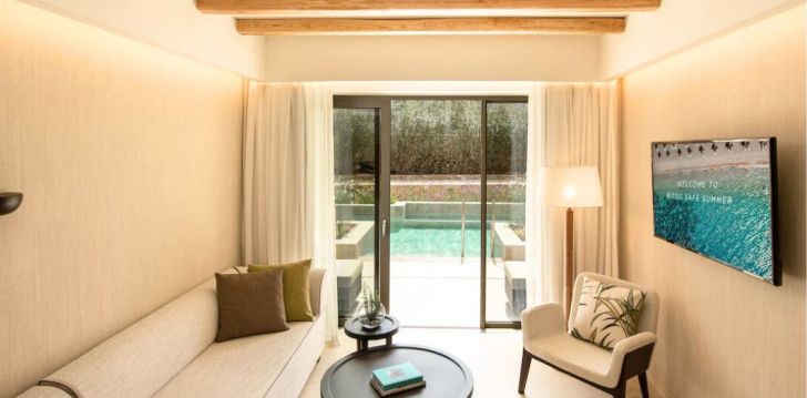 Lieliska atpūta 5* MITSIS RINELA BEACH RESORT & SPA Krētā, Grieķijā! 35