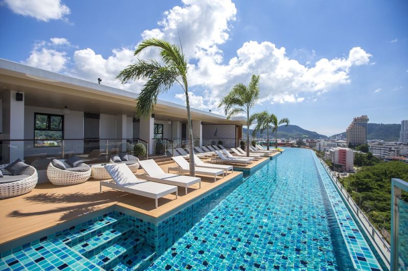 Taizemes atvaļinājums ar jumta baseinu 4* THE MARINA PHUKET HOTEL Puketā!