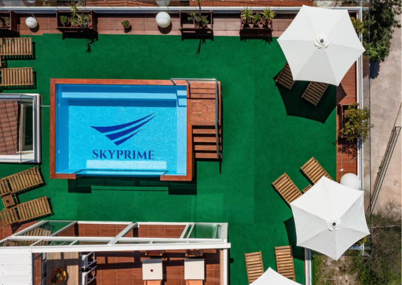 Ērts atvaļinājums 3* SKYPRIME apartamentos Budvā! 1