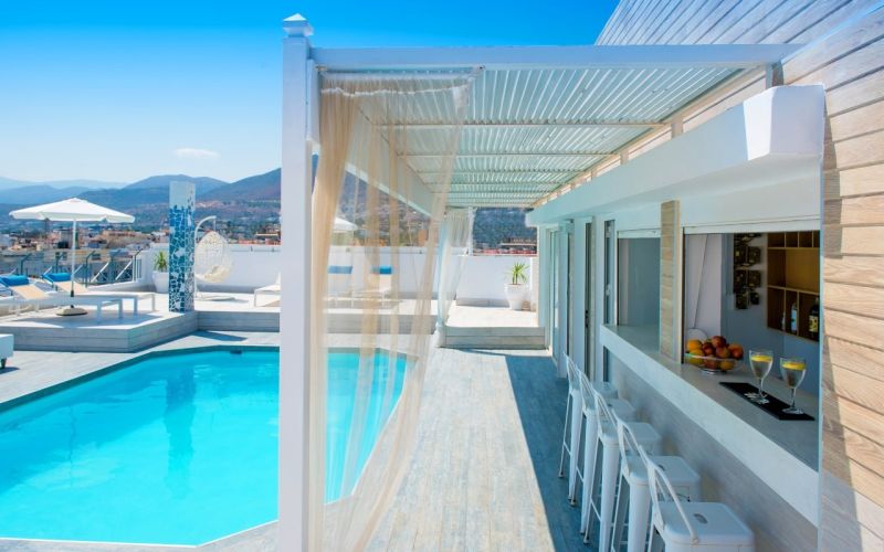 Mājīga atpūta 4* SENSES BLUE BOUTIQUE HOTEL Krētā!