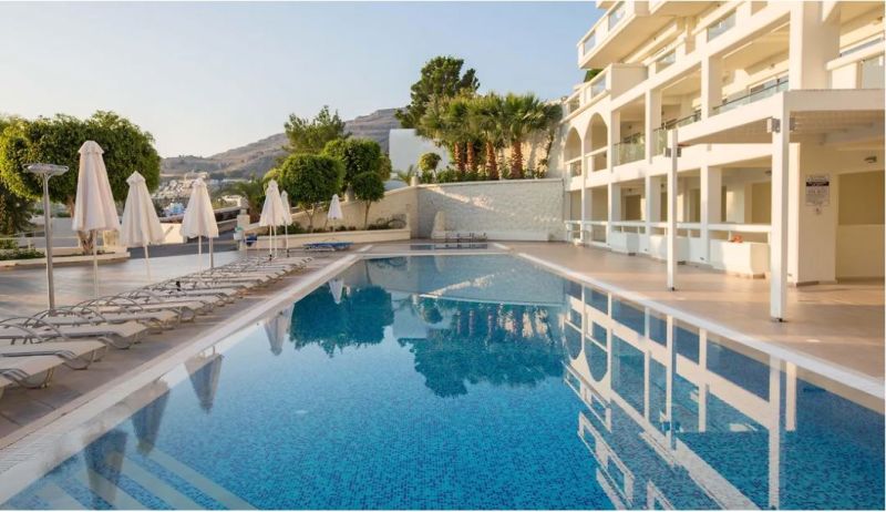 Augstas klases atvaļinājums 4* LINDOS WHITE HOTEL AND SUITES Rodā! 1