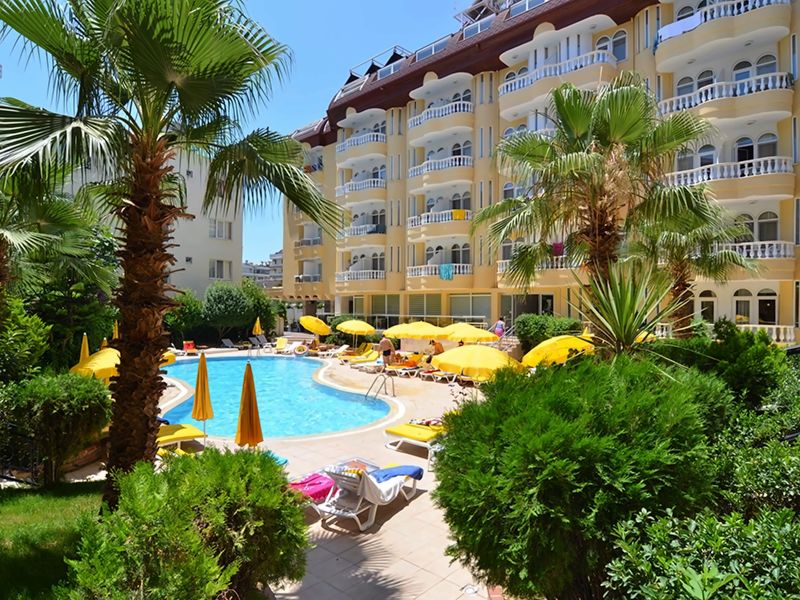 Ekonomiska atpūta pašā Alanjā netālu no jūras 4* ARTEMIS PRINCESS HOTEL!