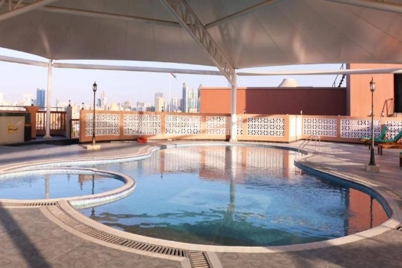 Atpūta 4* RED CASTLE HOTEL Šardžā, AAE - ar jumta baseinu, netālu no jūras!