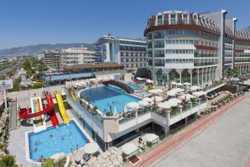 Lieliska atpūta pie jūras 5* ASIA BEACH RESORT & SPA Alanjā, Turcijā!